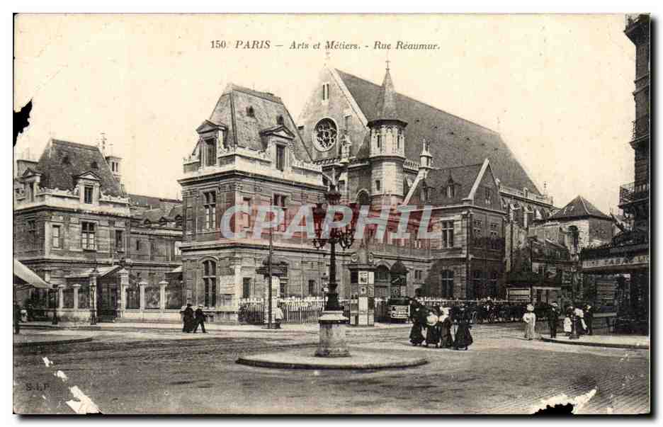 CPA Paris Arts et Metiers Rue Reaumur