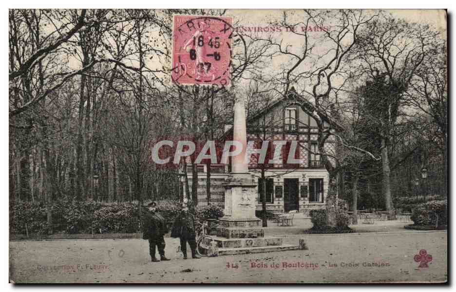 Bois de Bouillancourt — Le Crèche Catalon — Environ de Paris
