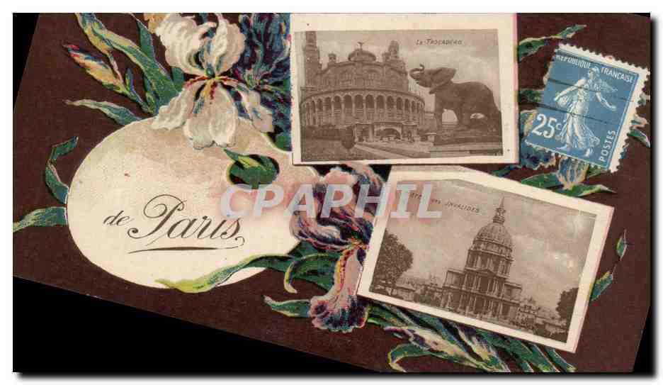 Paris — La Tropéaïne et les Invalides — éditeur inconnu
