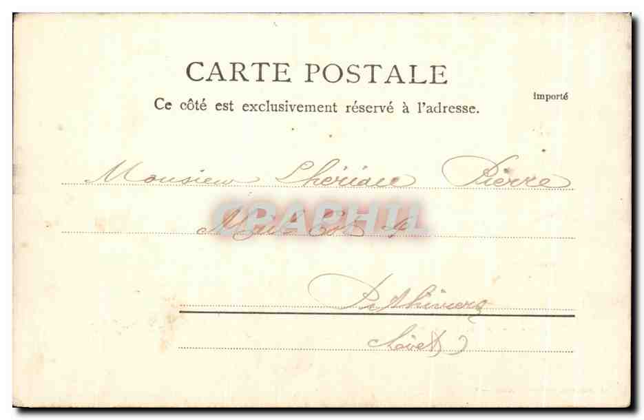 CPA Rochefort Sur Mer Porte De Tonnay Charente Bateaux  — Rückseite