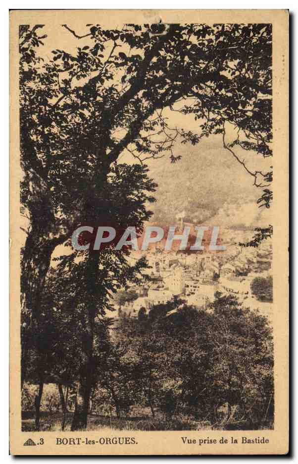 BORT-les-ORGUES — Vue prise de la Bastide — Édition BORT-LE-ORGUES