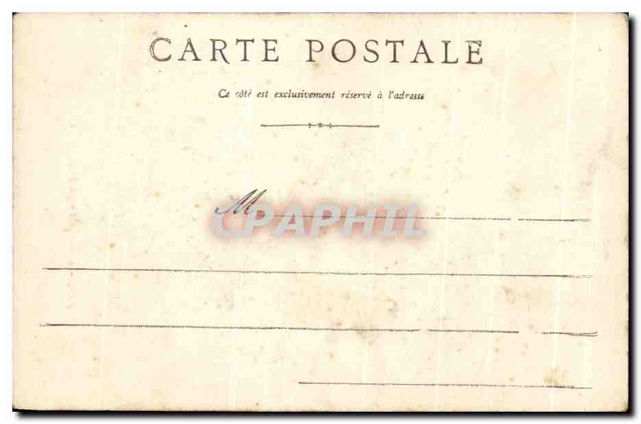 CPA Dijon Ancienne Gelise St Philibers — Rückseite