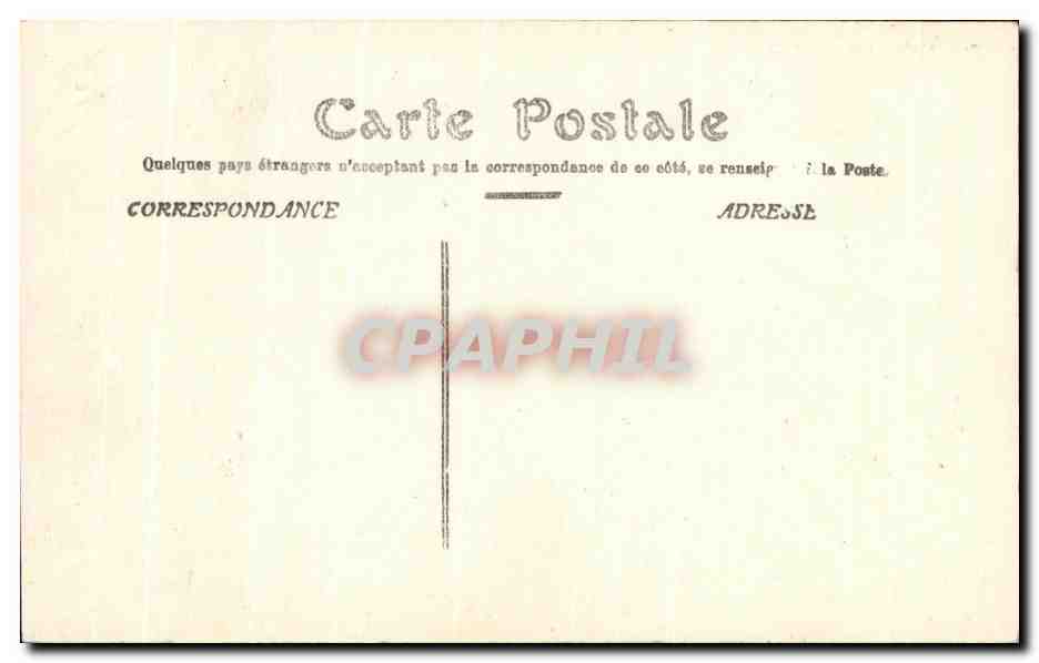 CPA Gien Le Puits A Deux Etages — Rückseite
