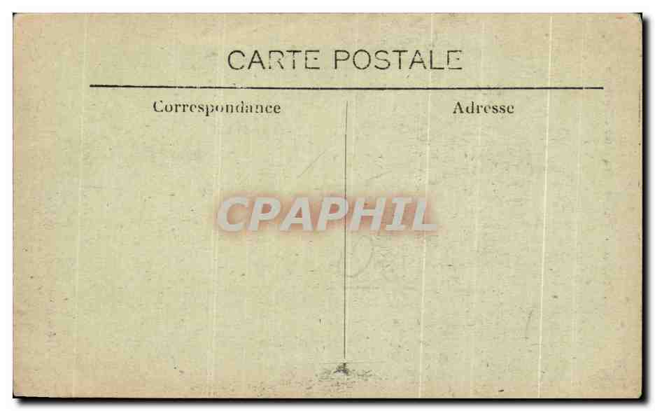 CPA Gien Hotel De La Caisse D'Epargne — Rückseite