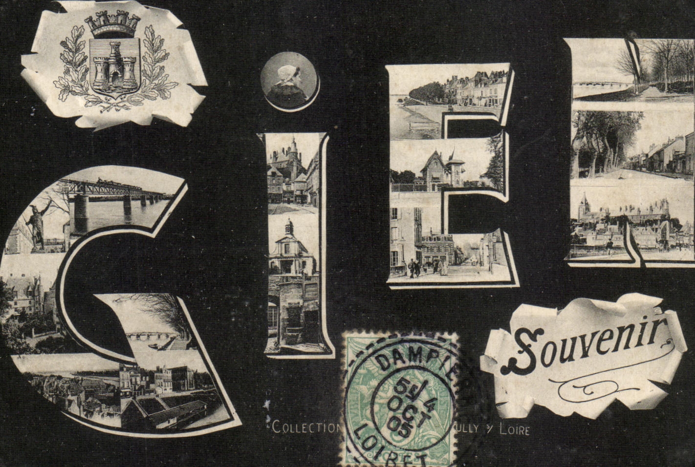 CPA Gien Souvenir 