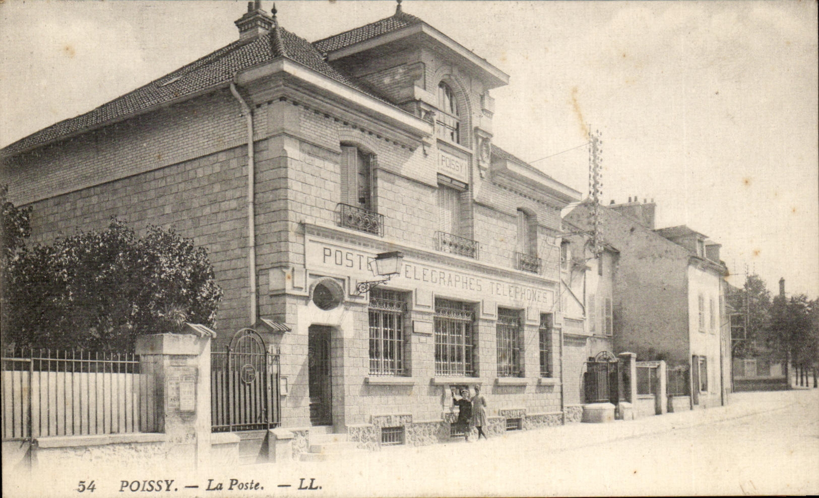 CPA Poissy La Poste