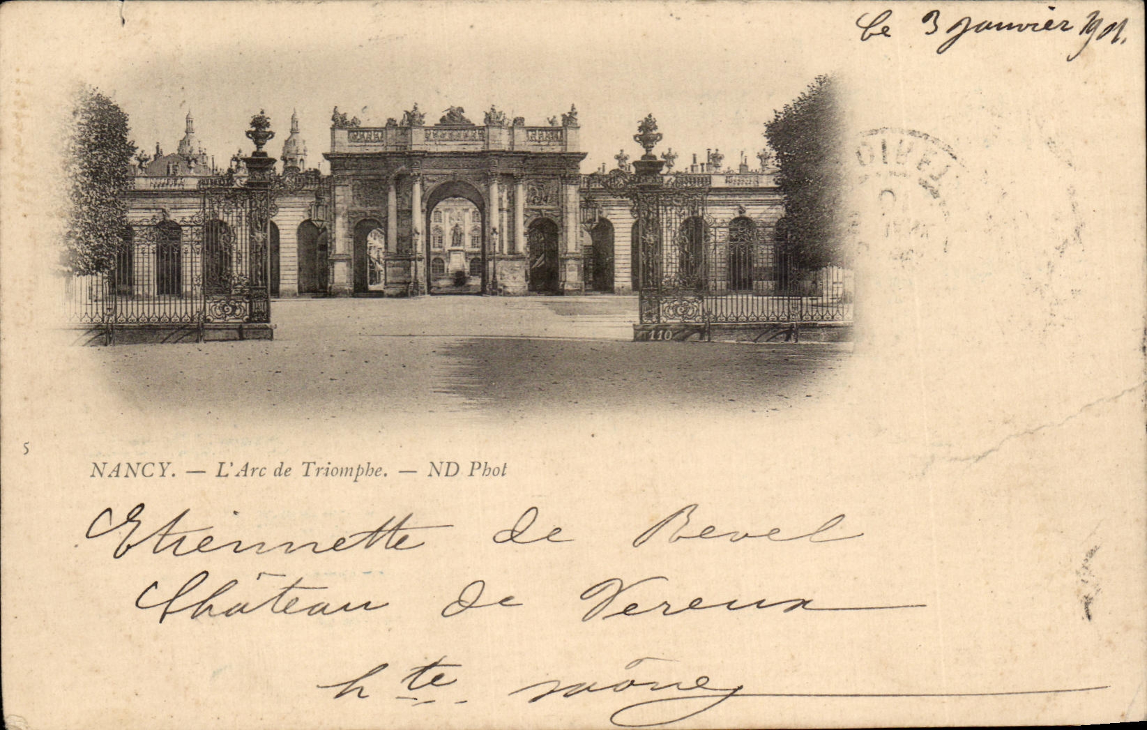 CPA Nancy L'Are De Triomphe