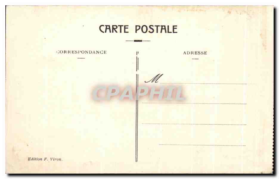 CPA Lourdes Station Du calvaire Jesus Tombe Pour La troisieme Fois — Verso