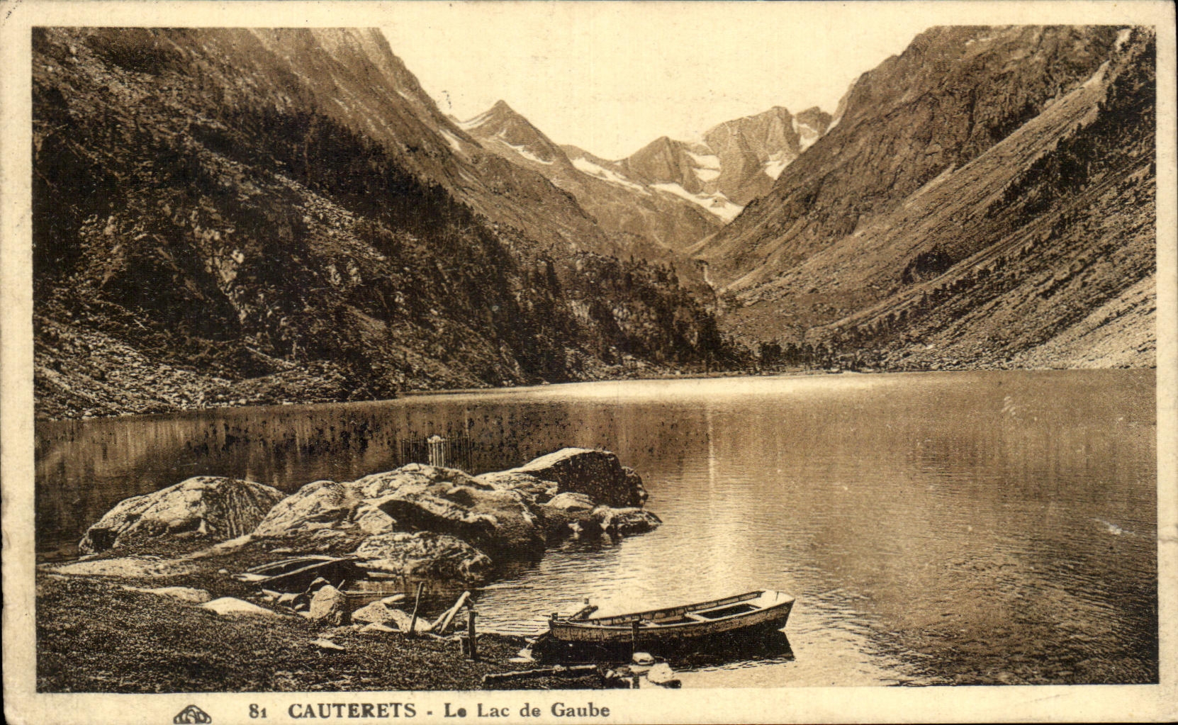 Cauterets - Le Lac de Gaube — éditeur inconnu, n° 81