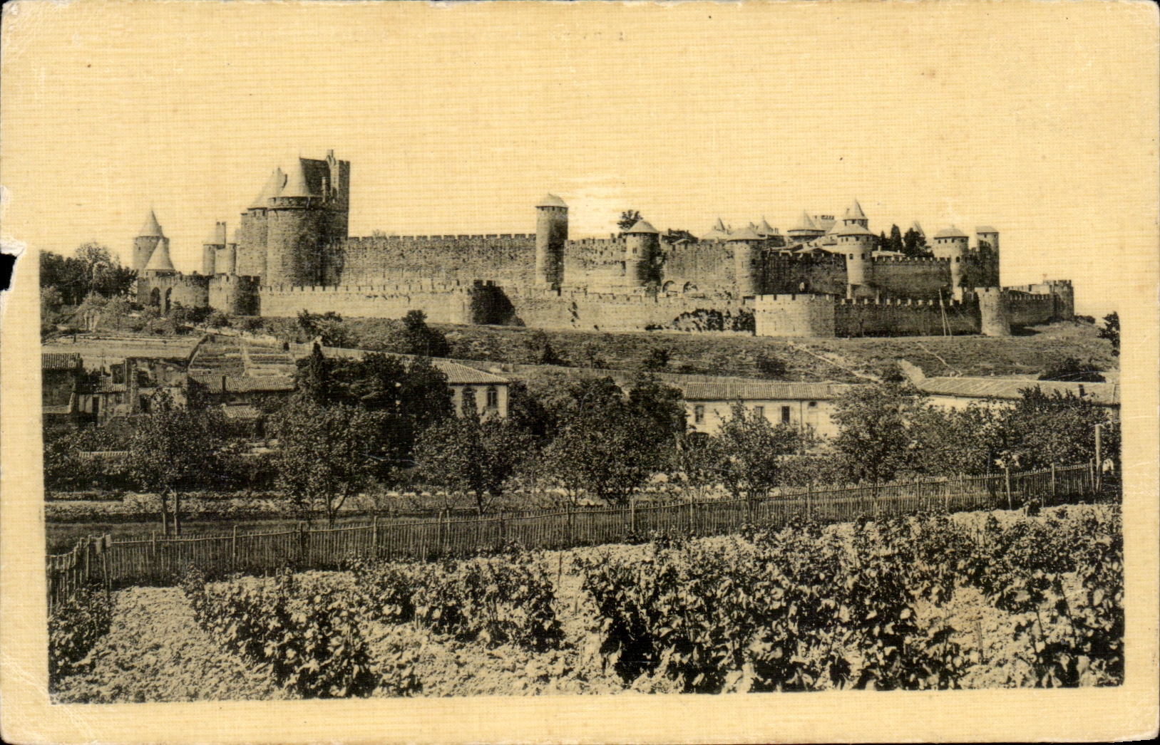CPA Cite de Carcassonne Logis de I'Inquisition