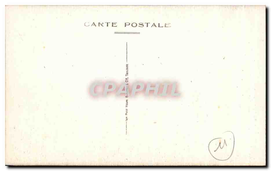 CPA Cite de Caroassonne Les Machieoulis La Porte du Senechal — Verso