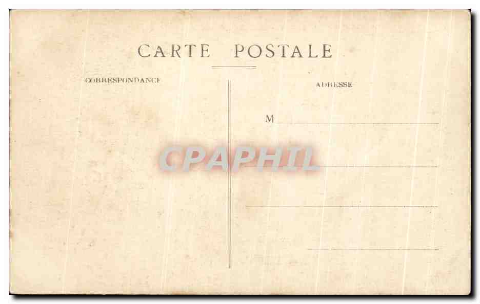 CPA Cite De Carcassonne Entree de la Porte d'Aude — Verso