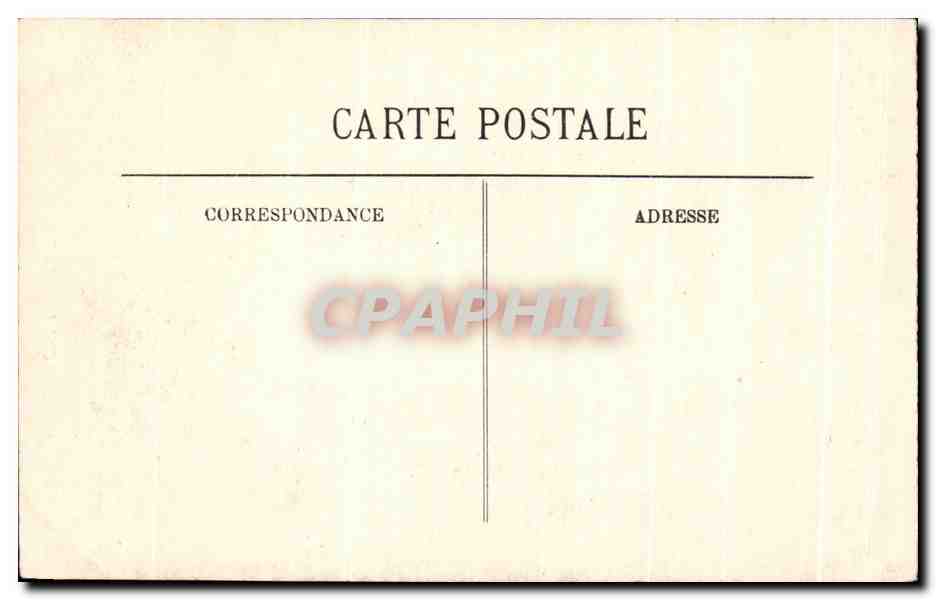 CPA Cite De Carcassonne La Tour de I'Inquisition — Verso