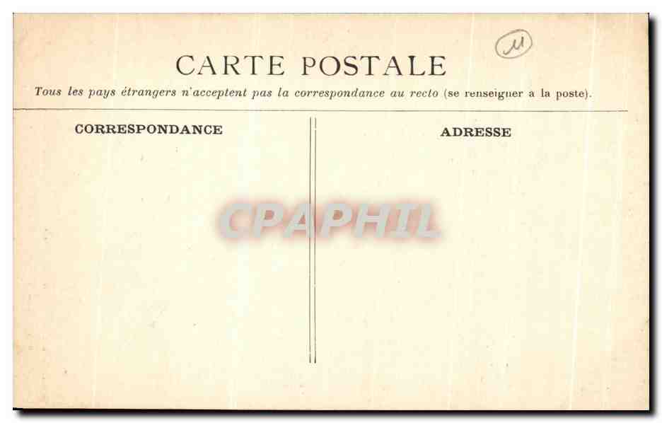 CPA La Cite De Carcassonne Eglise Saint Nazaire — Rückseite