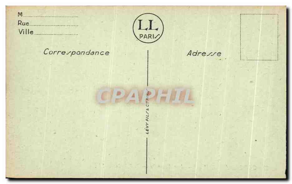 CPA Carcassonne Les Avant Portes de I'Aude — Verso