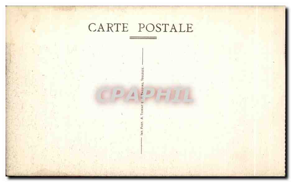 CPA Cite de Carcassonne Entree du Chateau Les Hourds — Verso