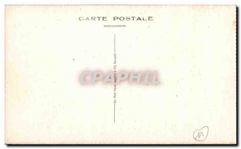 CPA Carcassonne De Cite Les Lices Barbacane et Poterne St Nazaire — Rückseite