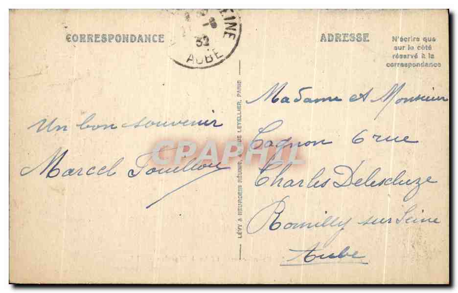 CPA Etretat Le Bane Cuves Peche a l'eperlan — Rückseite