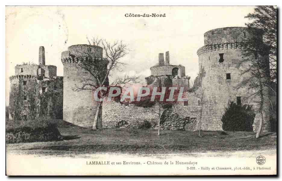 CPA Lamballe et ses Environs Chateau de la Hunaudaye