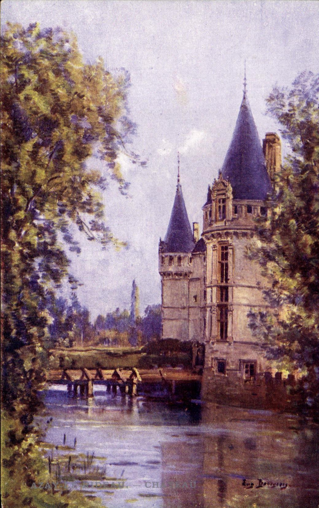 CPA Chateau D'Azay Le Rideau Renaissance