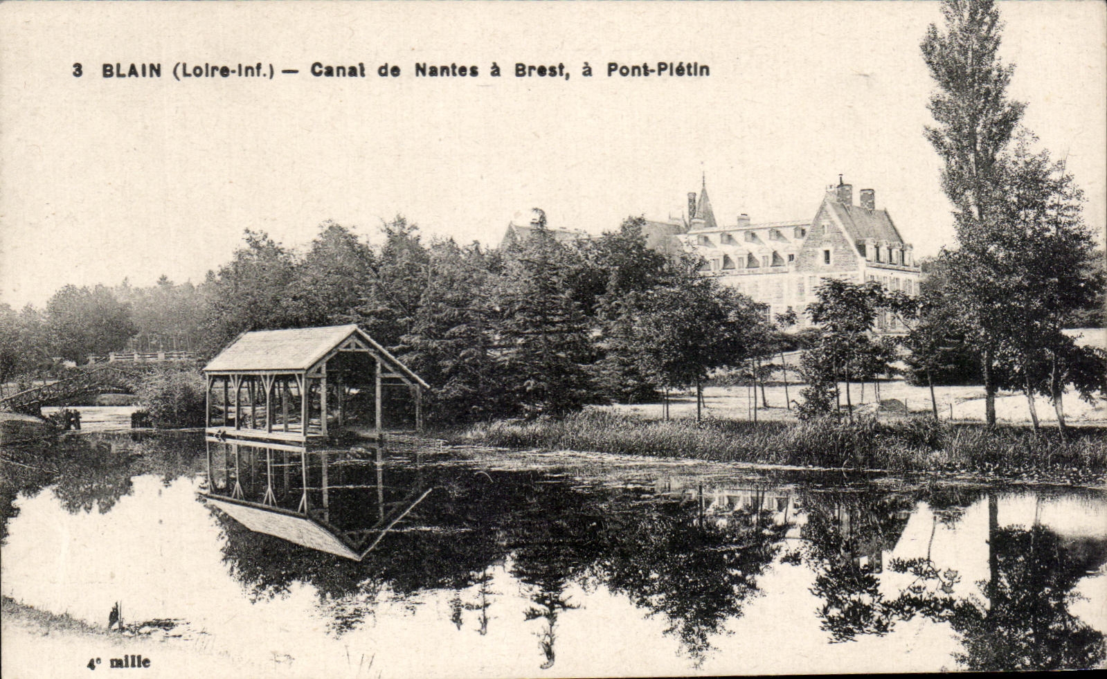 CPA Blain Canal de Nantes a Brest a Pont Pletin