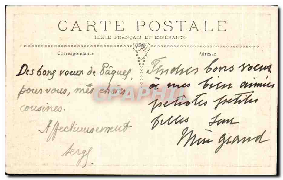 CPA Paysages De France Neige et glace — Back