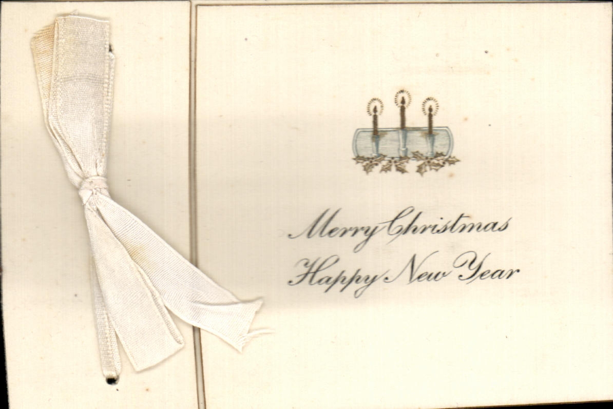CPA Merry Christmas Happy New Year Noel