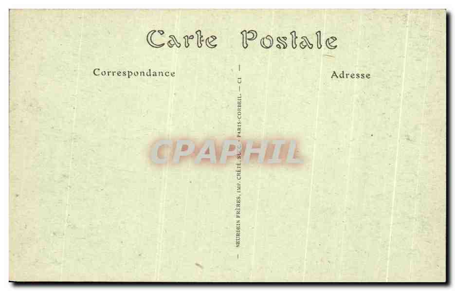 CPA Chateau Du Lude La Petile Bibliotheque Library — Rückseite