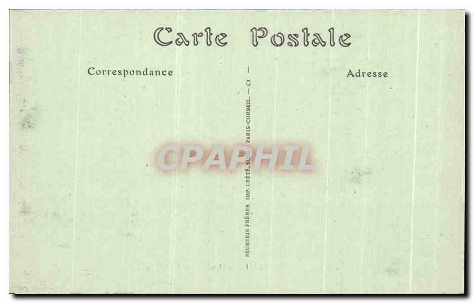 CPA Chateau Du Lude La Salle des Fetes — Rückseite