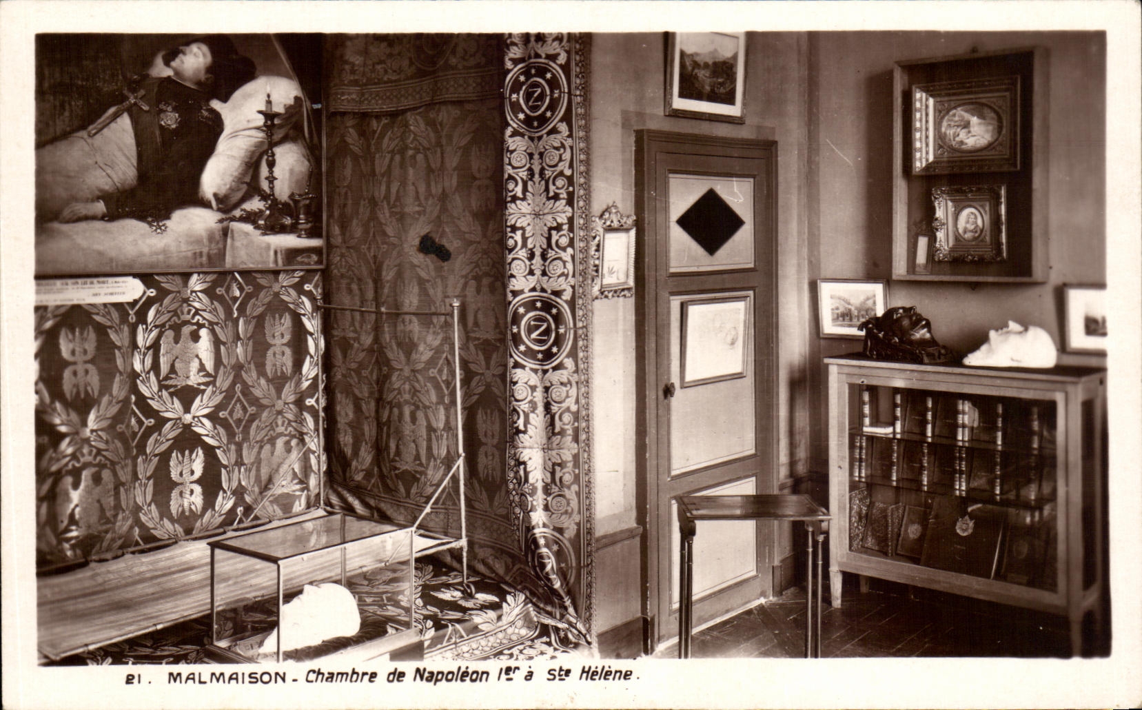 CPA Malmaison Chambre de Napoleon 1er Ste Helene