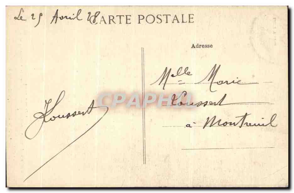 Montfort-l'Amaury — Chiesa di San Lorenzo, rovine e storia — Edit. J Warrant, n°44 — Verso