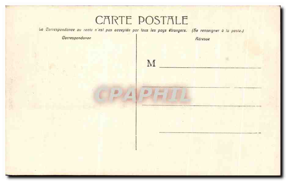 CPA Nimes Gare Et Avenue  — Rückseite