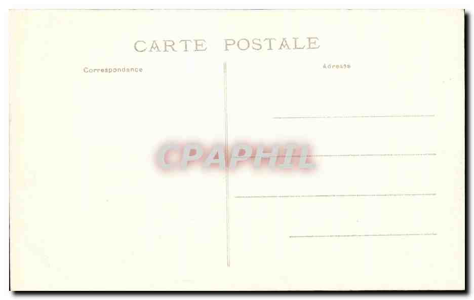 La Ferté-Milon (Aisne) — Vieux Château - Pont-Levis — Verso