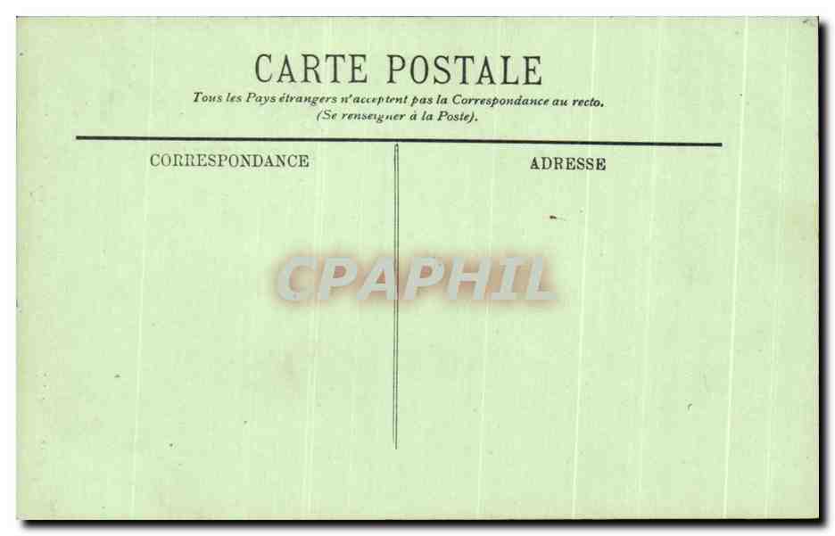 CPA Margaux Porte Du Chateau Rauzan Secla — Back