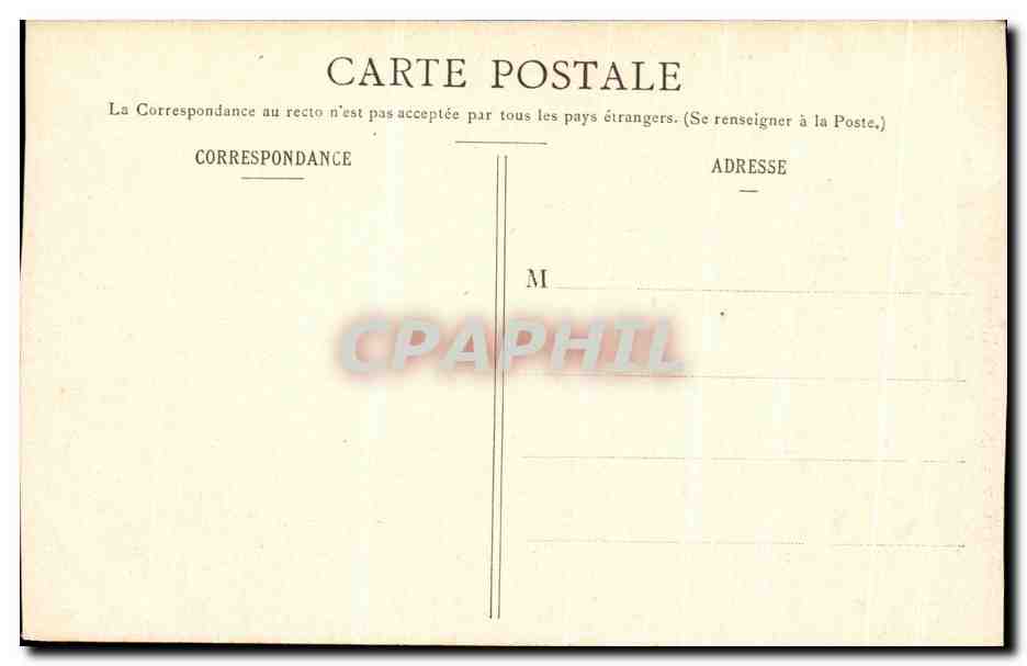 CPA Lourdes Vue de la Gare Superieure du Funiculaire du Grand Jer — Verso