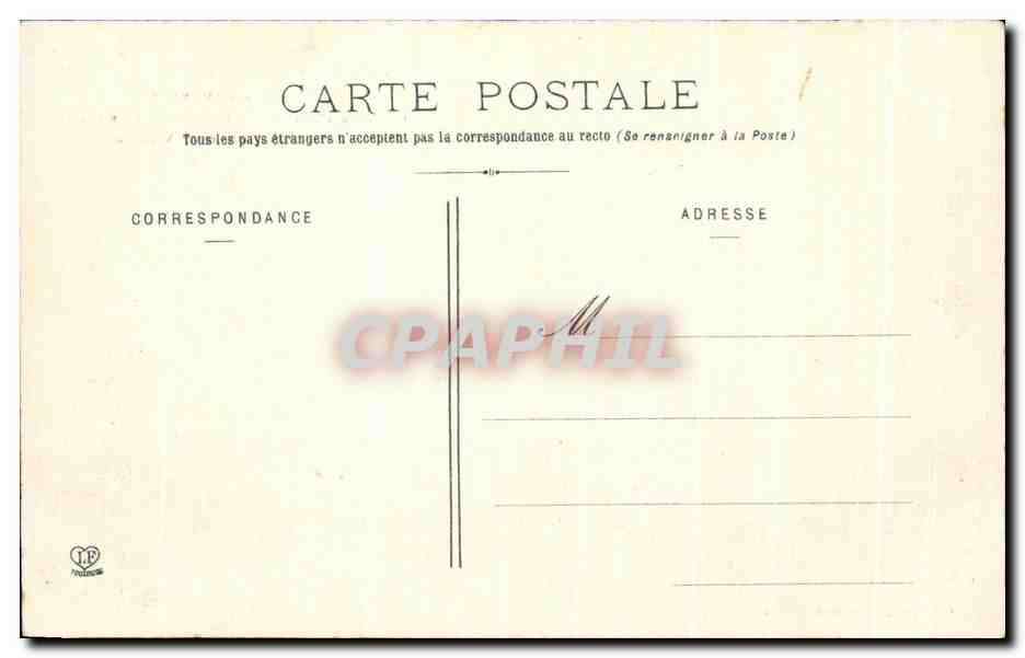 CPA Les Hautes Pyerenees Gavarnie Coupure d'Ossoue et Vigemale du pont du village — Verso