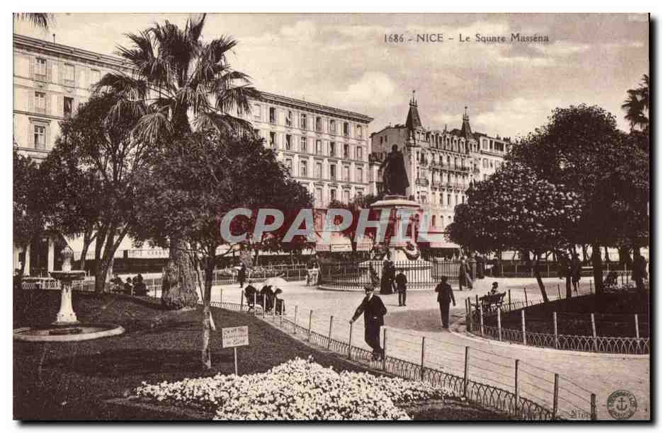CPA Nice Le Square Massena