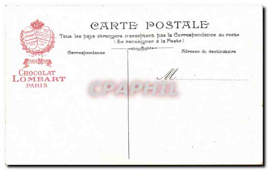 CPA Cannes Vue prise de la Jetee — Verso