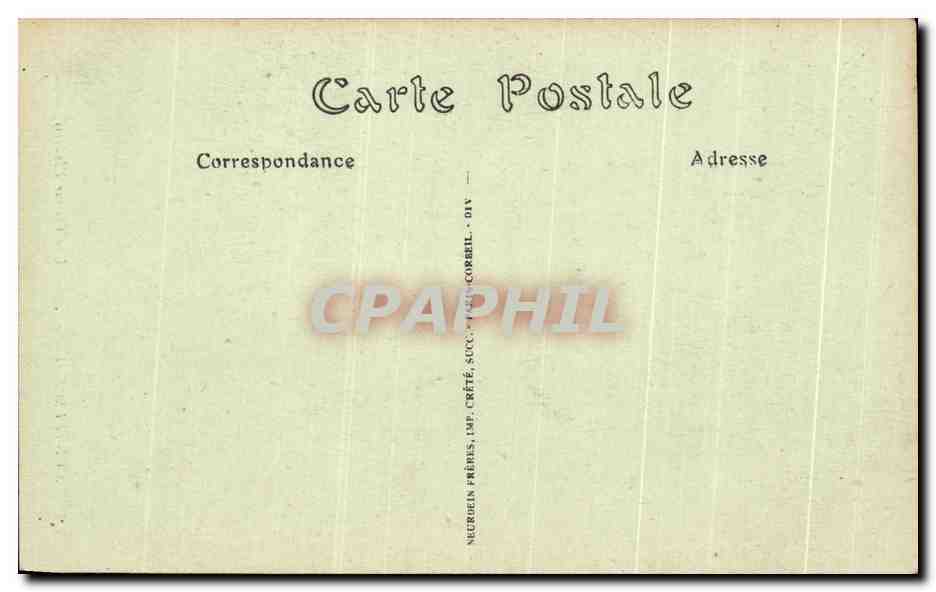 CPA Montresor Une vue sur I'Indrois — Rückseite