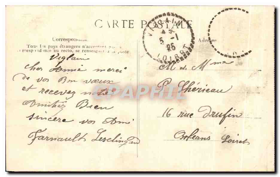 Saint-Malo — Les Remparts — Côte d’Émeraude — Éditeur E.D. n°12 — Verso