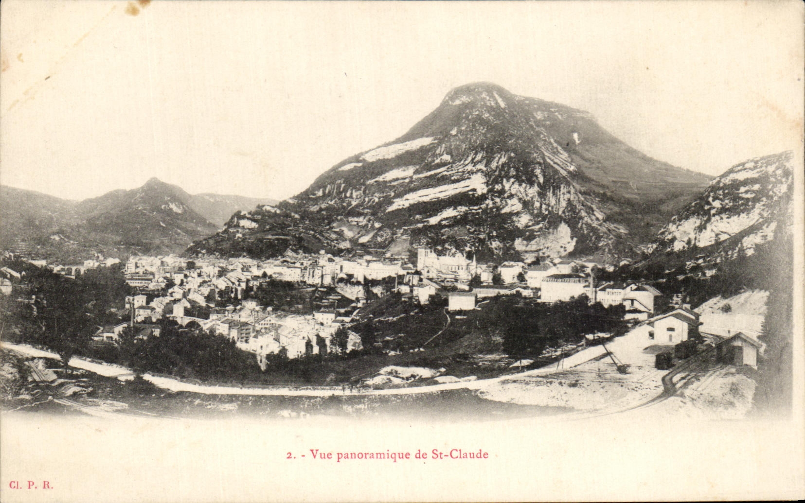 CPA Vue panoramique de St Claude