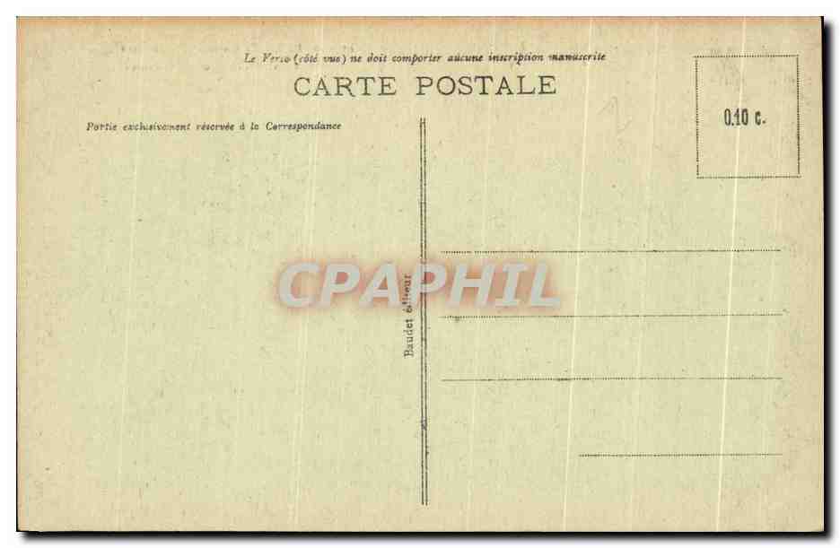 Reims - Die Kathedrale - Südturmschiff — Verlag Baudet, Nr. 310 — Rückseite