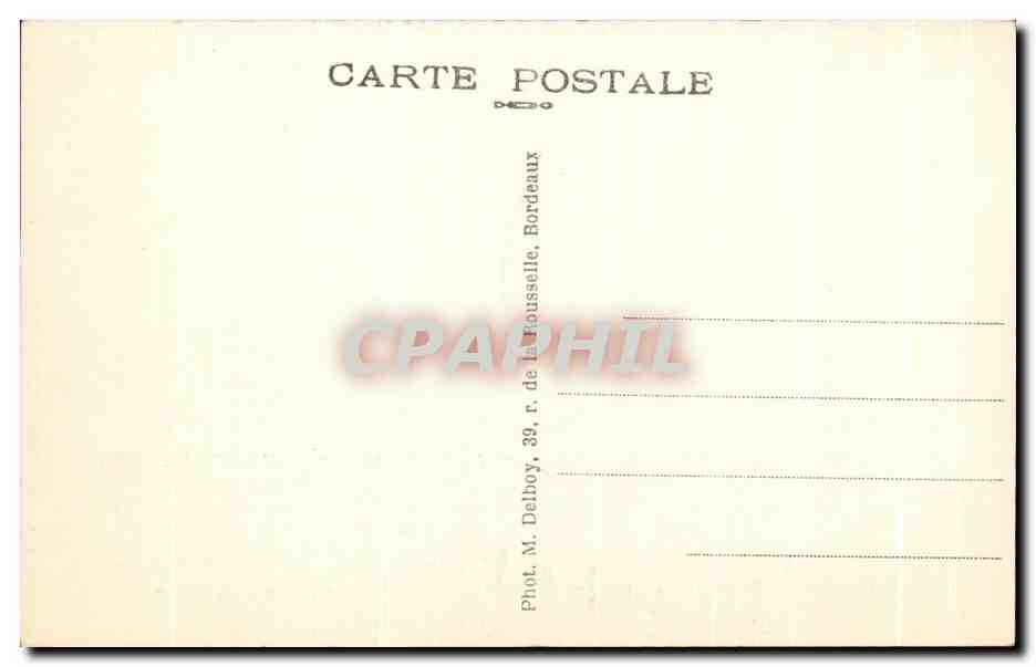 Bayonne - Hôtel Moderne et Loustau près de la gare — M.D. - 4003 — Rückseite