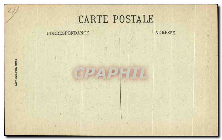 Gisors — L'Église côté sud (XVe et XVIe siècle) — LL — Verso