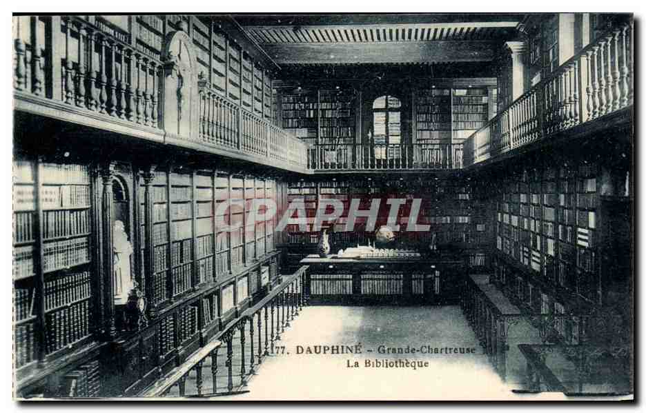 Dauphiné - Grande-Chartreuse - La Bibliothèque