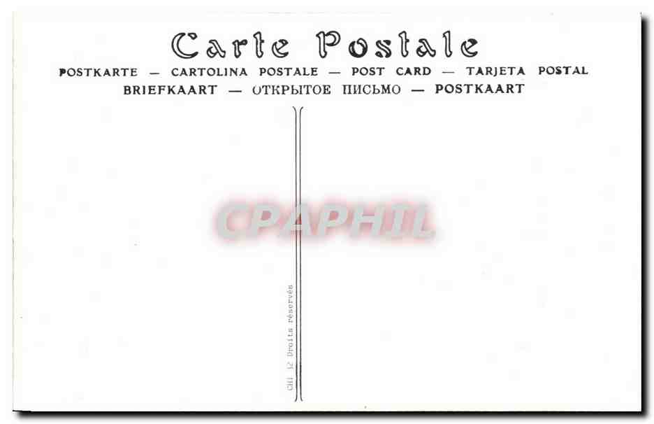 REPRO Paris Dependances des Grands Magasins Louvre Avenue Rapp Tour Eiffel Avenue RApp — Back