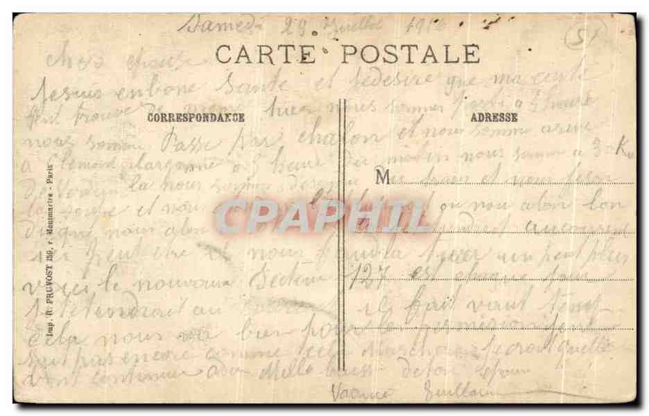 Reims - La Cathédrale avant le bombardement — J. Courcier, 8 rue Simon-le-Franc, Paris — n° 178 — Reverso