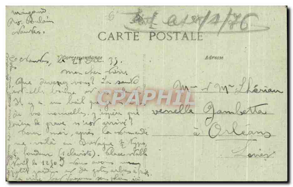 Estray (Calvados) — L'église et l'if — Lovasseur, phot.-édit., Flers — Reverso