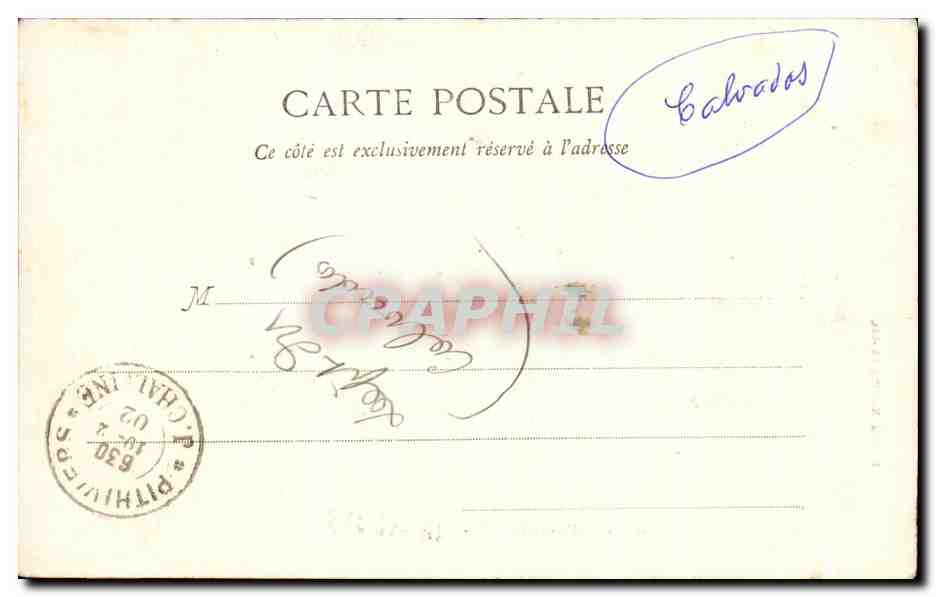 Condé-sur-Noireau — Église Saint-Martin — Mme Ed. Madeline, lith.édit. — Reverso
