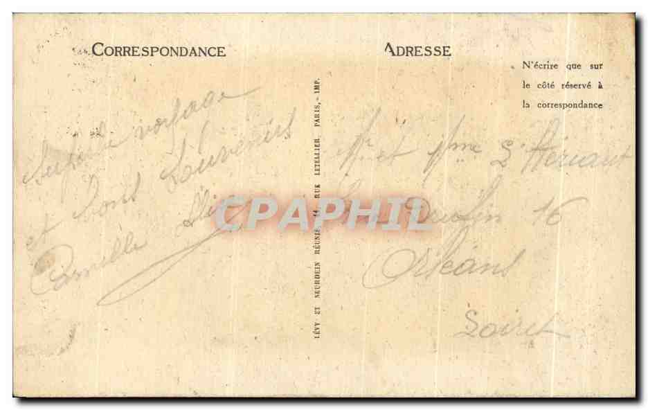 CPA Lisieux Manoir De La Salamandre Rue Aux Fevres Porte Du 16eme — Rückseite
